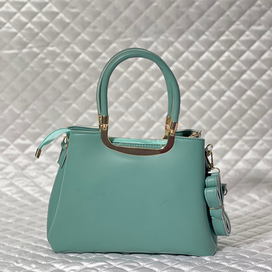 Sea Green - Elegant Raxine Handbags