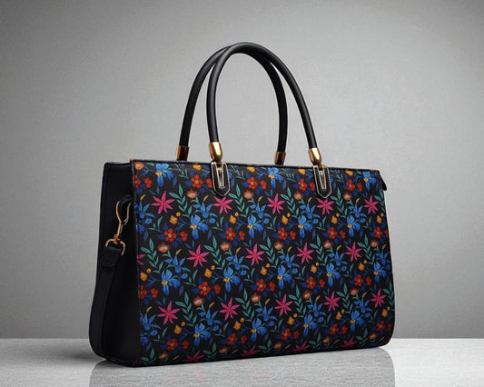 LUNAR BLOOM - Canvas Tote Bag